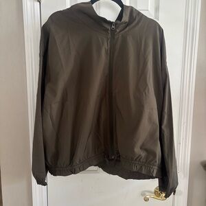 NWT Plus Windbreaker Athletic Jacket